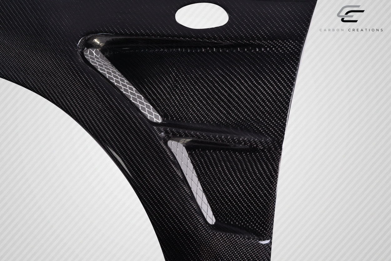 Carbon Creations C Speed 20mm Front Fenders Compatible With 2006-2007 Subaru Impreza - 2 Piece - 115566