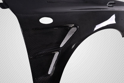 Carbon Creations C Speed 20mm Front Fenders Compatible With 2006-2007 Subaru Impreza - 2 Piece - 115566