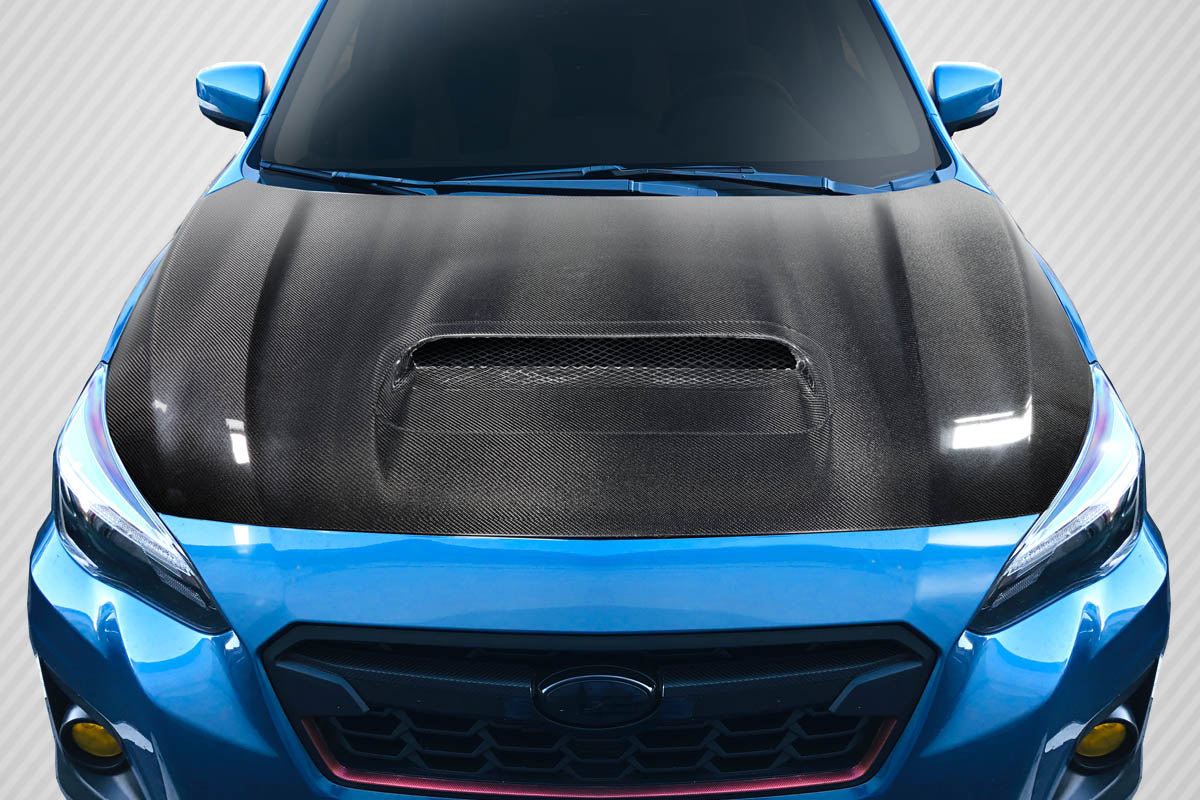 Carbon Creations STI Look Hood Compatible With 2018-2023 Subaru Crosstrek - 1 Piece - 115574