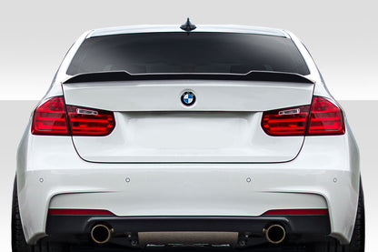Extreme Dimensions Duraflex CS Look Wing Spoiler Compatible With 2012-2018 BMW 3 Series - 1 Piece - 115593