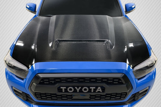 Carbon Creations RKS Hood Compatible With 2016-2023 Toyota Tacoma - 1 Piece - 115612