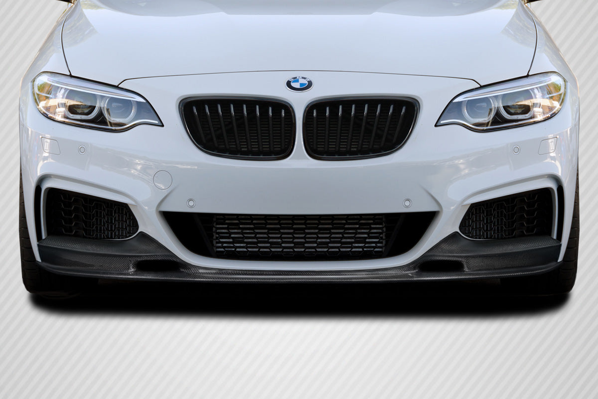 Carbon Creations GTF Front Lip Spoiler Under Spoiler Compatible With 2014-2021 BMW 2 Series F22 F23 - 1 Piece - 115614