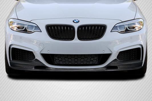 Carbon Creations GTF Front Lip Spoiler Under Spoiler Compatible With 2014-2021 BMW 2 Series F22 F23 - 1 Piece - 115614
