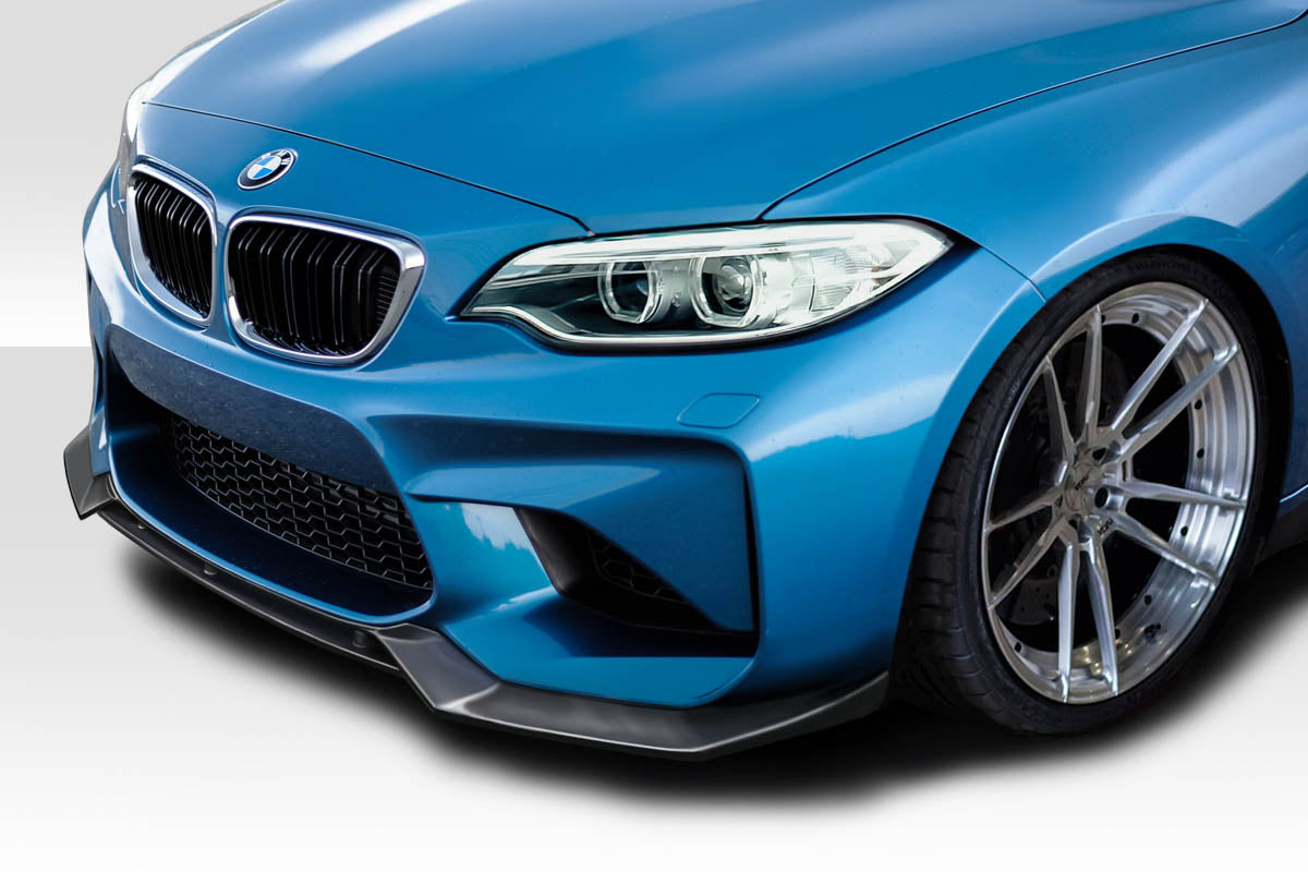 Aero Function AF-1 Front Lip Spoiler ( GFK ) Compatible With 2016-2021 BMW M2 F87 - 1 Piece - 115615