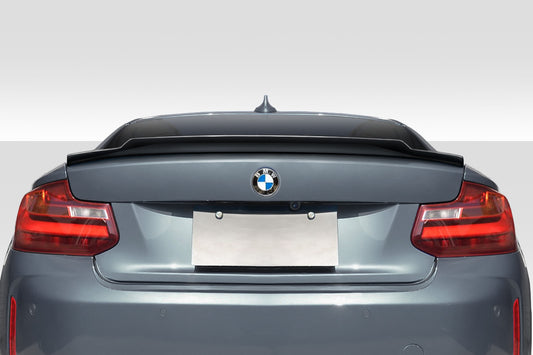Extreme Dimensions Duraflex High Kick Rear Wing Spoiler Compatible With 2014-2021 BMW 2 Series F22 F87 - 1 Piece - 115621
