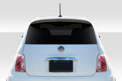 Extreme Dimensions Duraflex Abarth Look Wing Spoiler Compatible With 2012-2019 Fiat 500 - 1 Piece - 115623