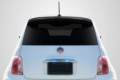 Carbon Creations Abarth Look Wing Spoiler Compatible With 2012-2019 Fiat 500 - 1 Piece - 115624