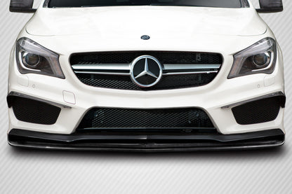 Carbon Creations R Spec Front Lip Spoiler Compatible With 2014-2015 Mercedes CLA - 1 Piece - 115626