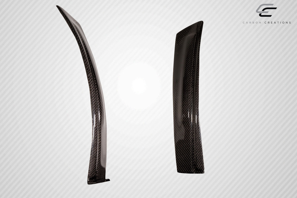 Carbon Creations ZR Front Fenders Compatible With 2005-2013 Chevrolet Corvette - 2 Piece - 115643