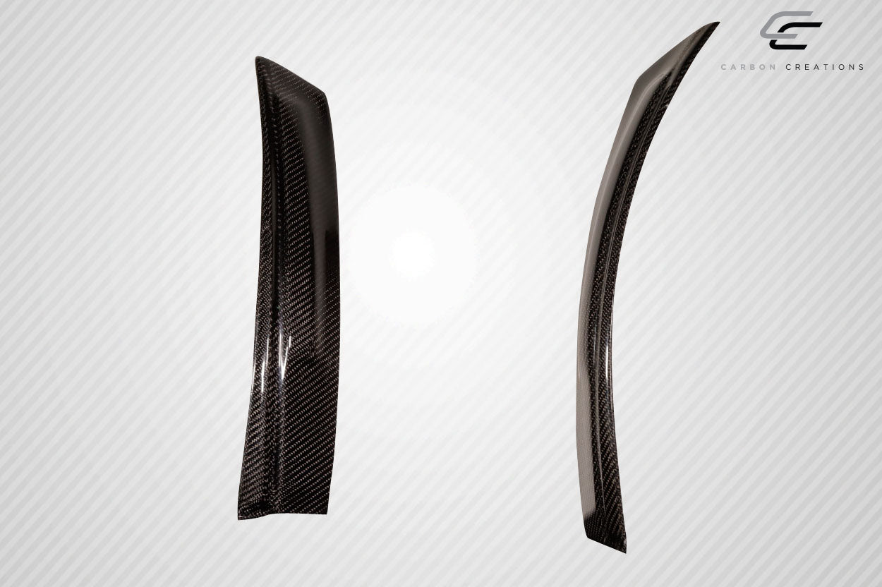 Carbon Creations ZR Front Fenders Compatible With 2005-2013 Chevrolet Corvette - 2 Piece - 115643