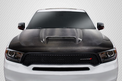 Carbon Creations SRT Look Hood Compatible With 2011-2023 Dodge Durango - 1 Piece - 115653