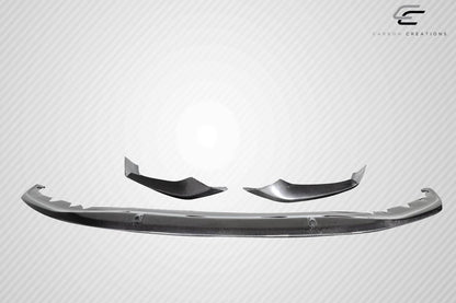 Carbon Creations M Tech Front Lip Spoiler Splitter Compatible With 2017-2022 BMW 5 Series G30 - 3 Piece - 115655