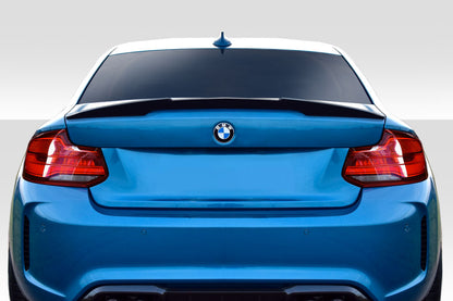 Extreme Dimensions Duraflex M4 Look Rear Wing Spoiler Compatible With 2014-2021 BMW 2 Series F22 F23 - 1 Piece - 115664