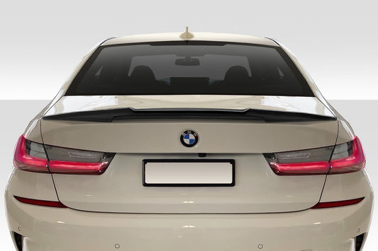 Extreme Dimensions Duraflex High Kick Rear Wing Spoiler Compatible With 2019-2022 BMW G20 3 Series - 1 Piece - 115666