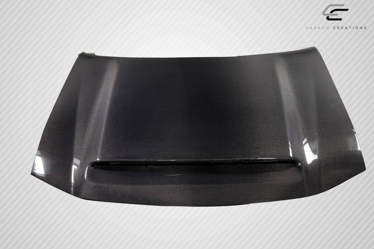 Carbon Creations Demon Look Hood Compatible With 2006-2010 Dodge Charger - 1 Piece - 115677