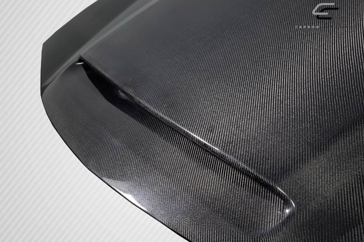 Carbon Creations Demon Look Hood Compatible With 2006-2010 Dodge Charger - 1 Piece - 115677