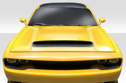 Extreme Dimensions Duraflex Demon Look Hood Compatible With 2008-2023 Dodge Challenger - 1 Piece - 115688