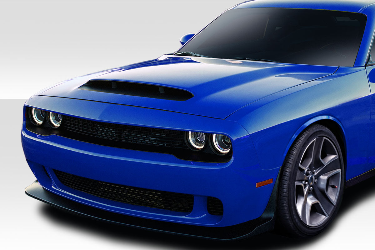 Extreme Dimensions Duraflex Demon Look Hood Compatible With 2008-2023 Dodge Challenger - 1 Piece - 115688