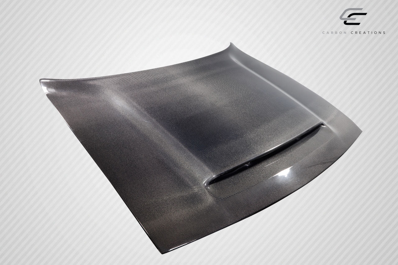Carbon Creations Demon Look Hood Compatible With 2008-2023 Dodge Challenger - 1 Piece - 115689