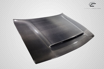 Carbon Creations Demon Look Hood Compatible With 2008-2023 Dodge Challenger - 1 Piece - 115689