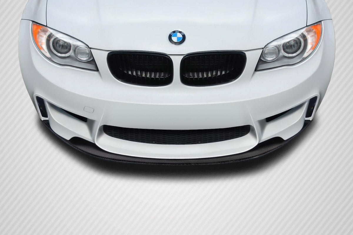 Carbon Creations M Tech Front Lip Spoiler Compatible With 2011-2012 BMW 1M - 1 Piece - 115693