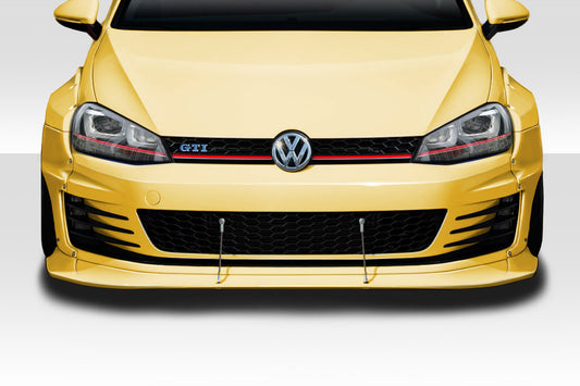 Extreme Dimensions Duraflex TKO RBS Front Lip Spoiler Under Spoiler Compatible With 2015-2021 Volkswagen Golf / GTI - 1 Piece - 115705