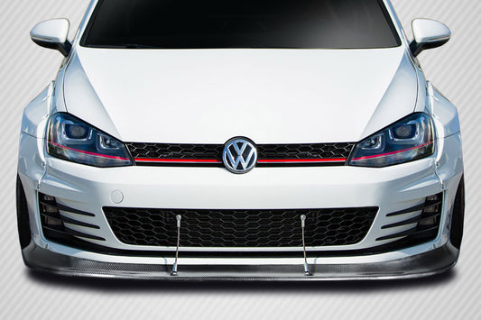 Carbon Creations TKO RBS Front Lip Spoiler Under Spoiler Compatible With 2015-2021 Volkswagen Golf GTI - 1 Piece - 115706