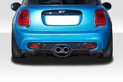 Extreme Dimensions Duraflex DLR Rear Diffuser Compatible With 2014-2021 Mini Cooper S F55 F56 F57 - 1 Piece - 115731