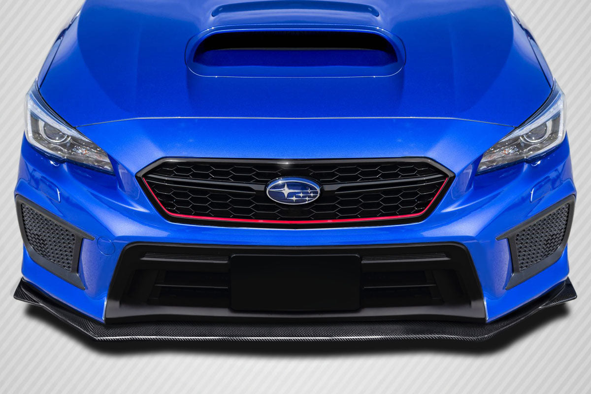 Carbon Creations V Limited Look Front Lip Spoiler Splitter Compatible With 2018-2021 Subaru WRX STI - 1 Piece - 115743