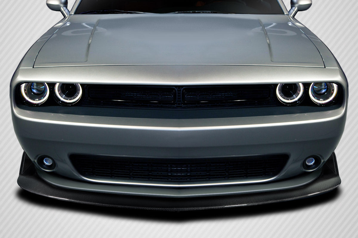 Carbon Creations Street Xtreme Look Front Lip Spoiler Compatible With 2015-2023 Dodge Challenger - 1 Piece - 115747