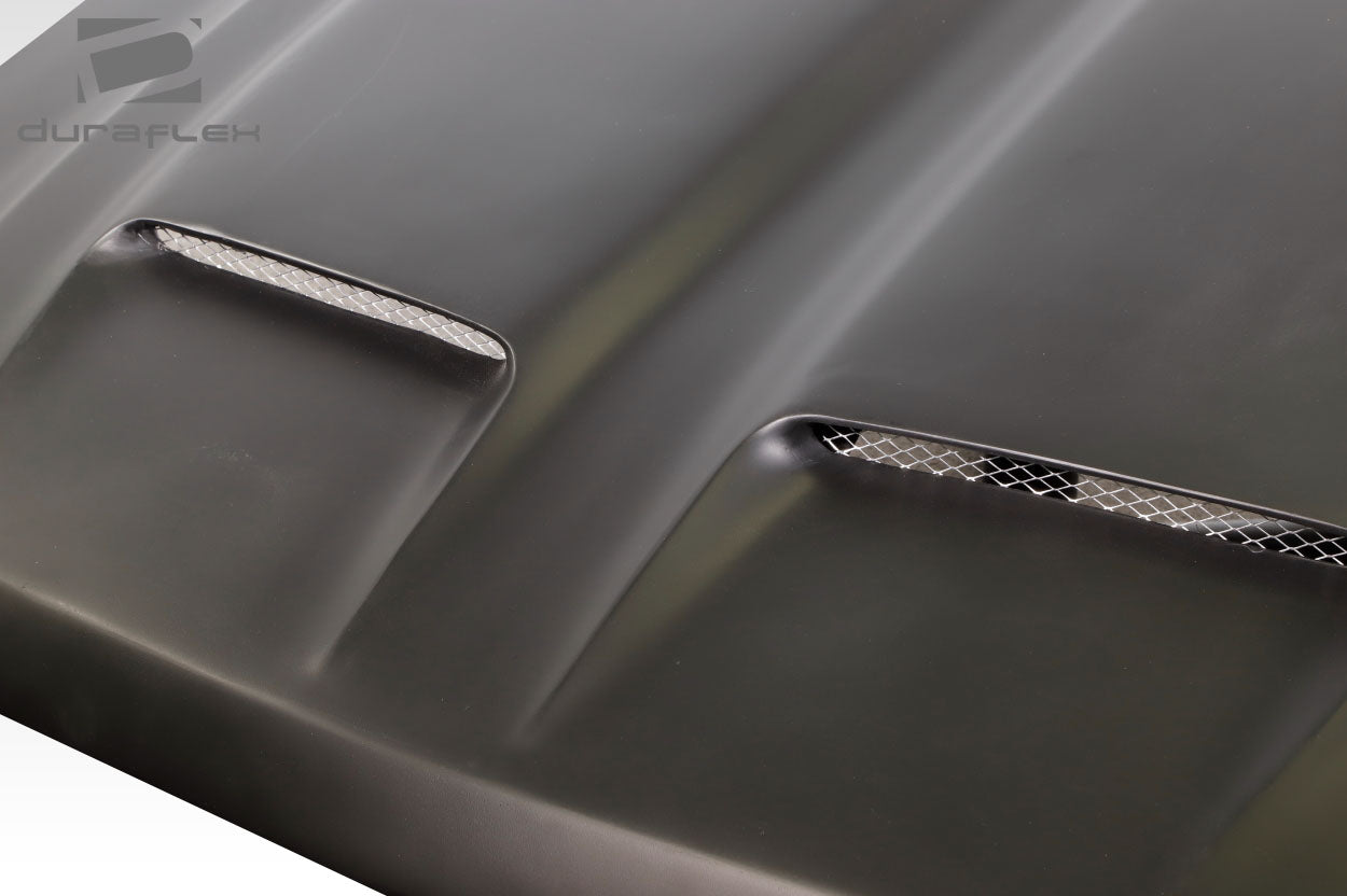 Extreme Dimensions Duraflex Dual Ram Air Hood Compatible With 2016-2018 Chevrolet Silverado - 1 Piece - 115752