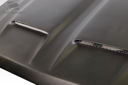 Extreme Dimensions Duraflex Dual Ram Air Hood Compatible With 2016-2018 Chevrolet Silverado - 1 Piece - 115752