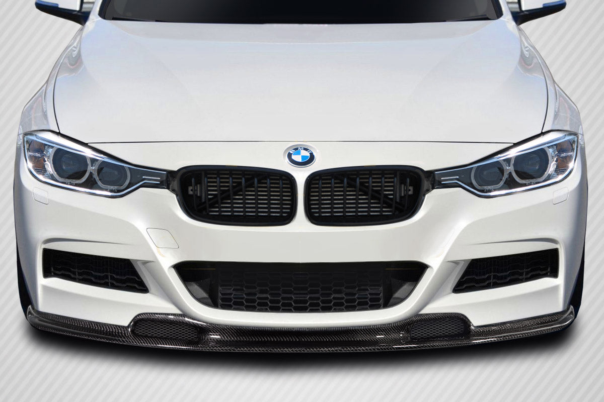 Carbon Creations V1 Front Lip Spoiler Compatible With 2012-2018 BMW 3 Series - 1 Piece - 115767