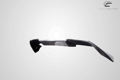 Carbon Creations A Spec Roof Wing Spoiler Compatible With 2019-2023 Toyota Corolla Hatchback - 1 Piece - 115777