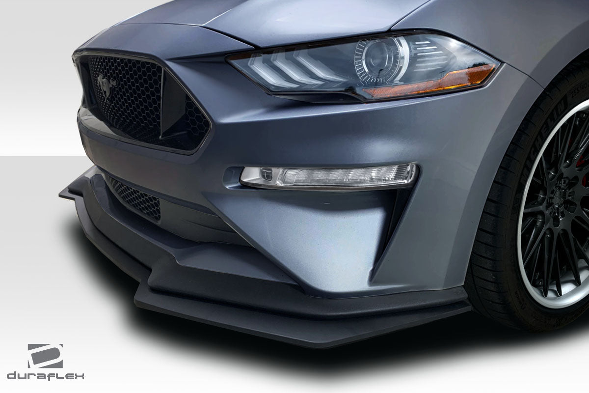 Extreme Dimensions Duraflex P Type Front Lip Spoiler Compatible With 2018-2019 Ford Mustang - 1 Piece - 115782