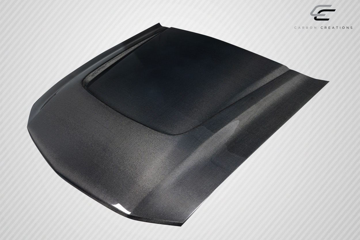 Carbon Creations GTH Hood Compatible With 2005-2009 Ford Mustang - 1 Piece - 115800