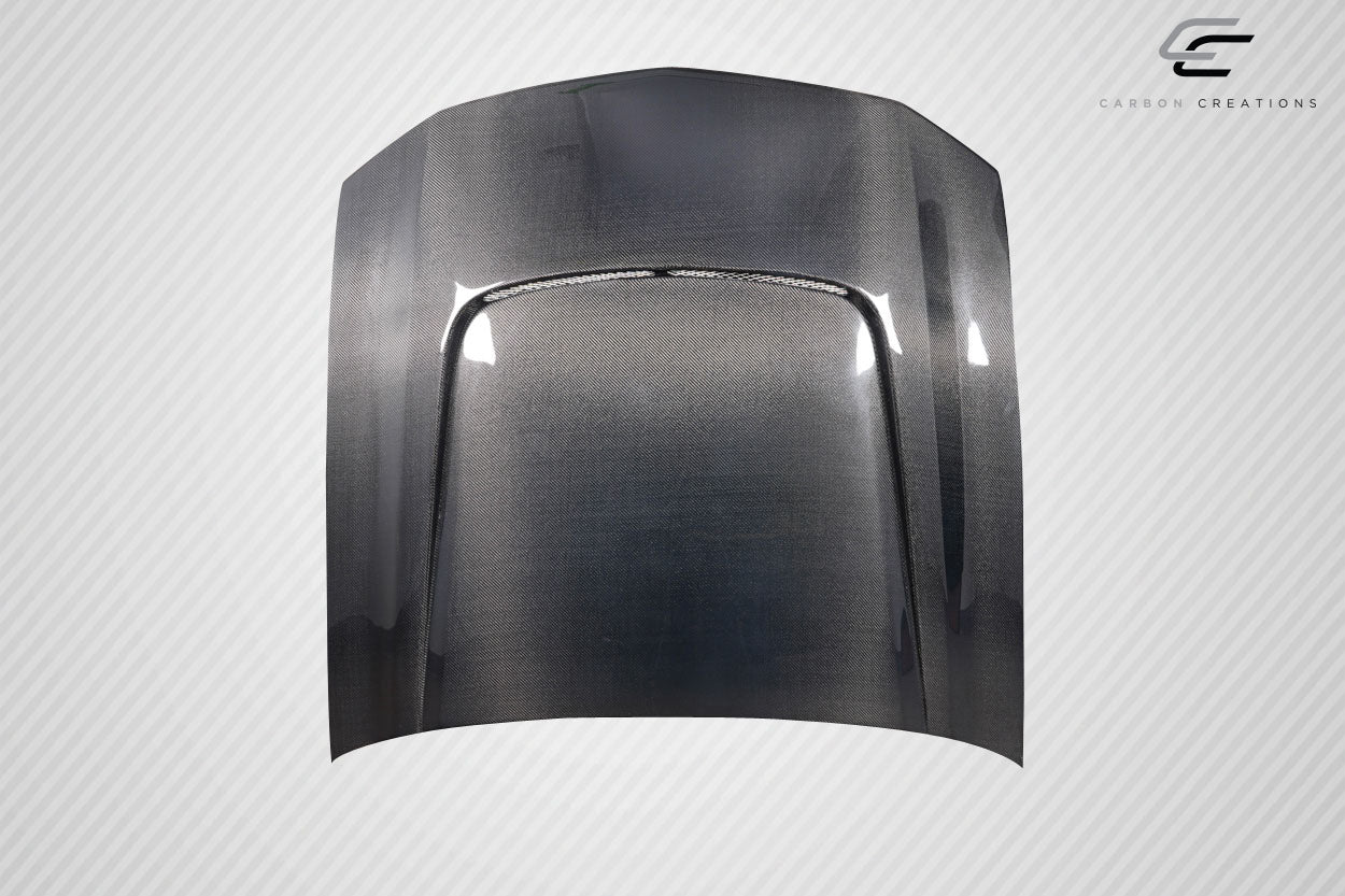 Carbon Creations GTH Hood Compatible With 2005-2009 Ford Mustang - 1 Piece - 115800