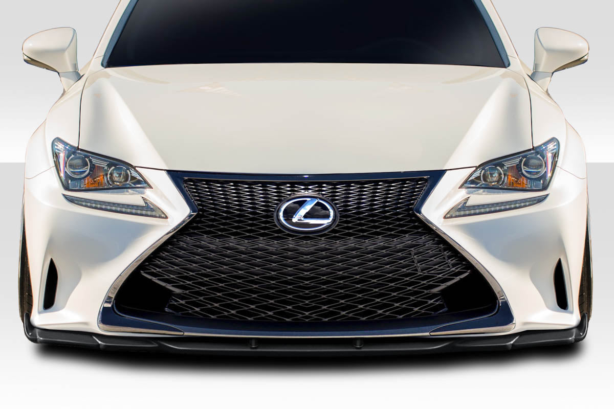 Extreme Dimensions Duraflex AG Design Front Lip Spoiler Compatible With 2014-2018 Lexus RC - 1 Piece - 115804