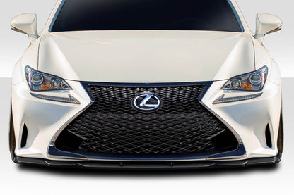 Extreme Dimensions Duraflex AG Design Front Lip Spoiler Compatible With 2014-2018 Lexus RC - 1 Piece - 115804