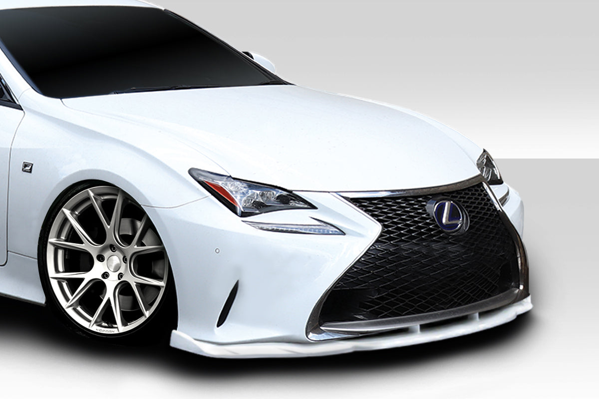Extreme Dimensions Duraflex AG Design Front Lip Spoiler Compatible With 2014-2018 Lexus RC - 1 Piece - 115804