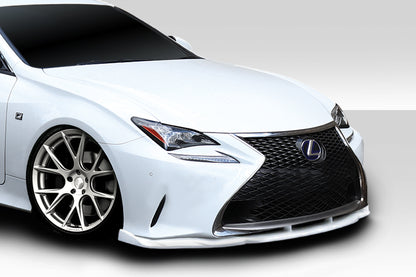 Extreme Dimensions Duraflex AG Design Front Lip Spoiler Compatible With 2014-2018 Lexus RC - 1 Piece - 115804