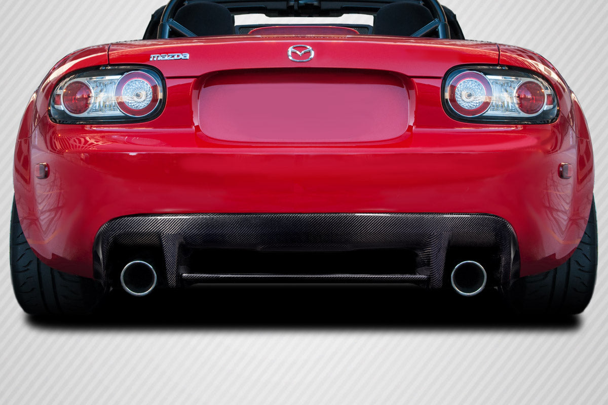 Carbon Creations GVR Rear Lip Add On Spoiler Compatible With 2006-2008 Mazda Miata - 3 Piece - 115811