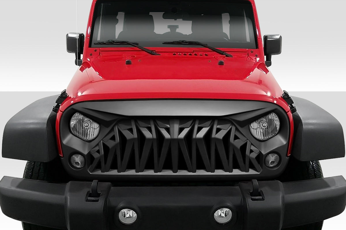 Extreme Dimensions Duraflex Monster Grille Compatible With 2007-2018 Jeep Wrangler JK - 1 Piece - 115822