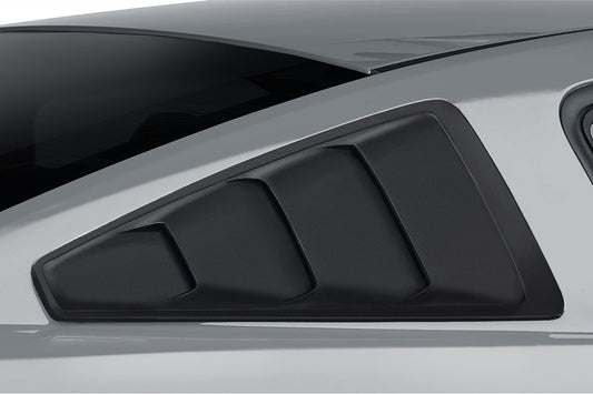 Extreme Dimensions Duraflex MPX Rear Window Scoops Compatible With 2015-2023 Ford Mustang - 2 Piece - 115835