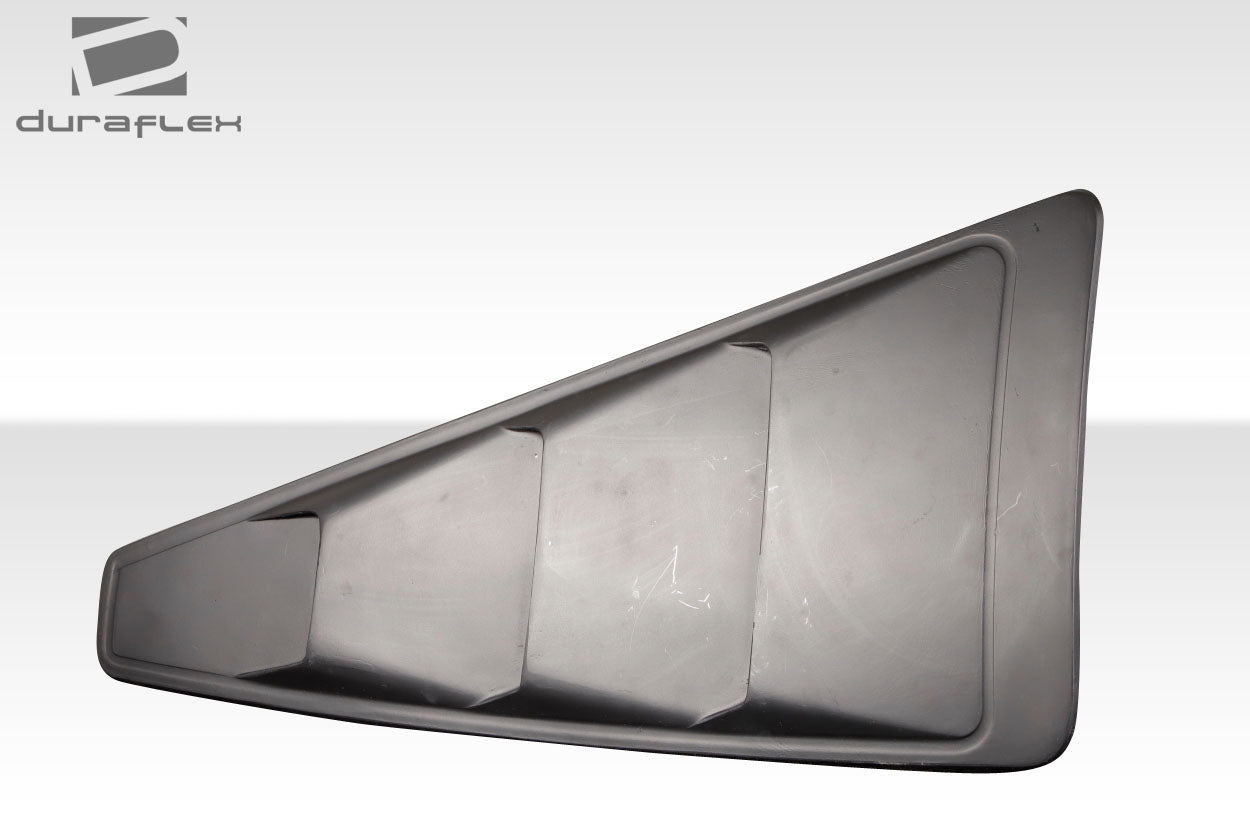 Extreme Dimensions Duraflex MPX Rear Window Scoops Compatible With 2015-2023 Ford Mustang - 2 Piece - 115835