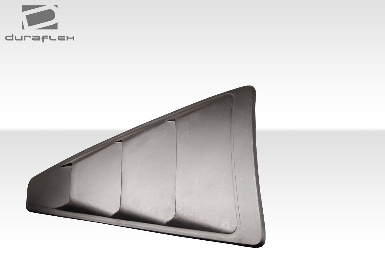 Extreme Dimensions Duraflex MPX Rear Window Scoops Compatible With 2015-2023 Ford Mustang - 2 Piece - 115835