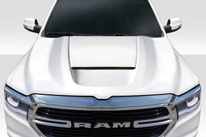 Extreme Dimensions Duraflex SRT Ram Air Hood Compatible With 2019-2023 Dodge Ram 1500 - 1 Piece - 115844