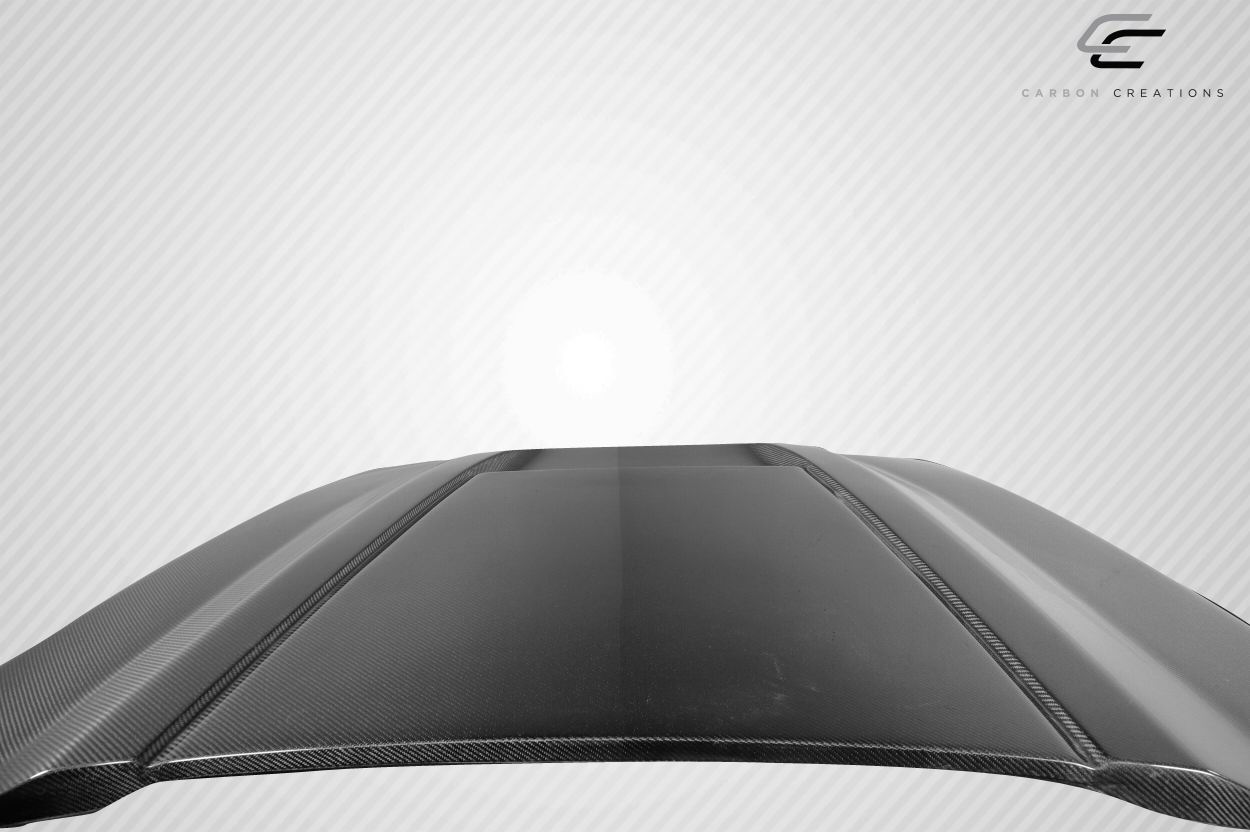 Carbon Creations SRT Ram Air Hood Compatible With 2019-2023 Dodge Ram 1500 - 1 Piece - 115845