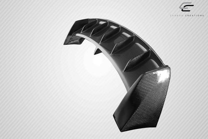 Carbon Creations AVR Wing Spoiler Compatible With 2012-15 Fiat 500 - 1 Piece - 115847