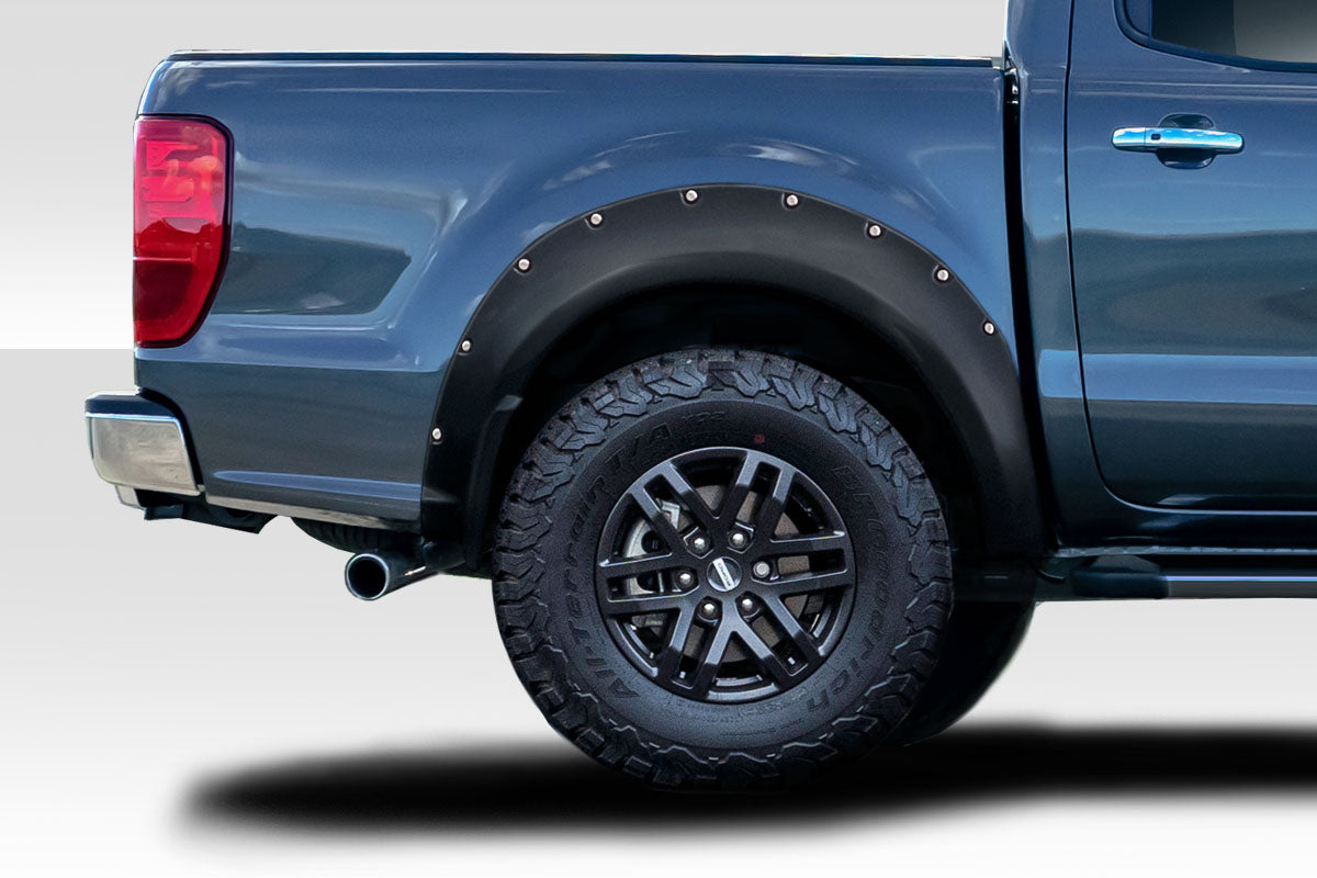 Extreme Dimensions Duraflex AVR Fender Flares Compatible With 2019-2023 Ford Ranger - 6 Piece - 115855